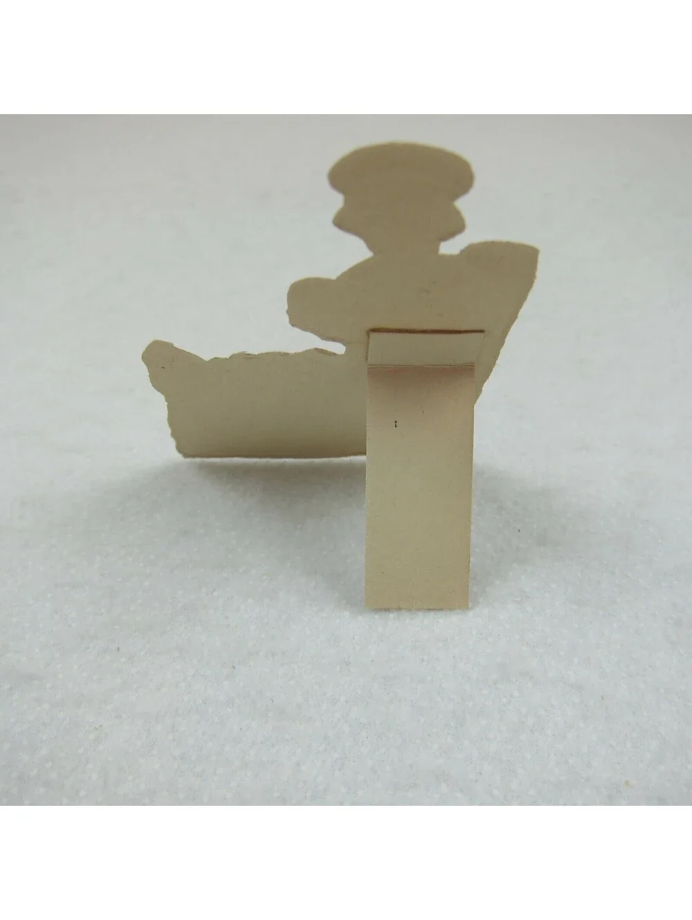 Vintage Valentine Die Cut Stand Up Boy Sailor Heart Rose Bush 1920s-30s Germany